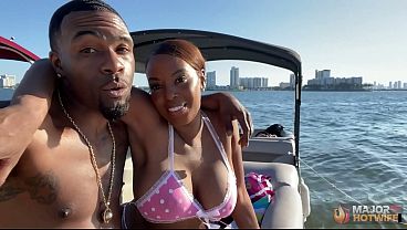 Busty Curvy MILF Yum The Boss Poolside Creampie Heat With Rome Major!