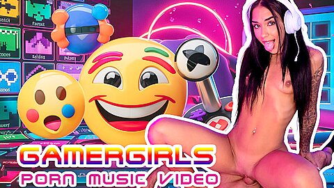 Pmv Gamer Girls – Playnfuck (vr Music Video By Fap Vr) With Alice Zaffyre, Lilly Mays And Selva Lapiedra